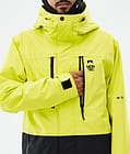 Montec Fawk Snowboardjakke Herre Bright Yellow/Black, Billede 9 af 10