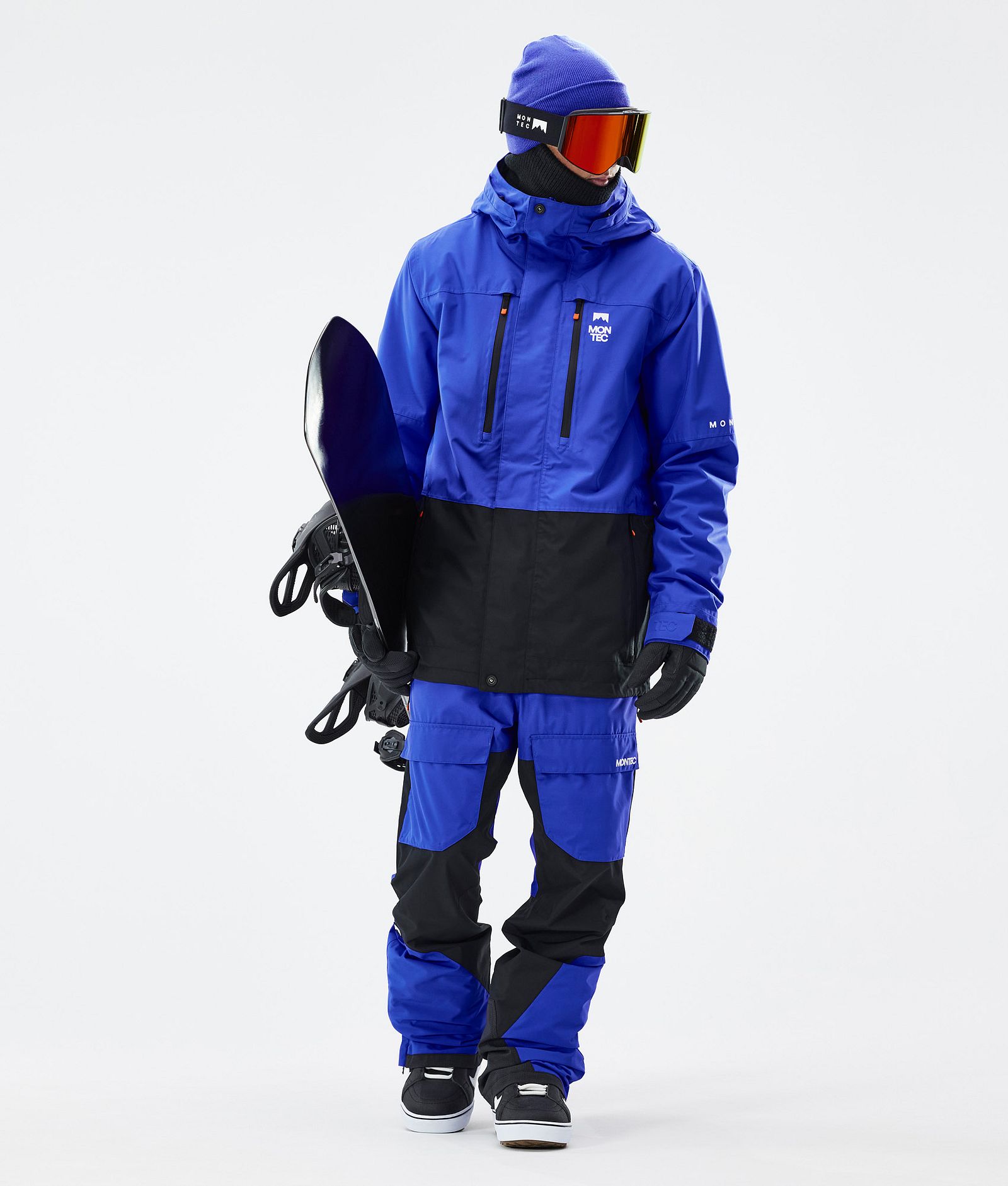 Montec Fawk Snowboard Jacket Men Cobalt Blue/Black Renewed, Image 2 of 9