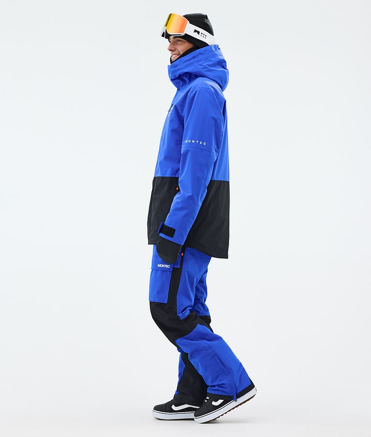 Montec Fawk Veste Snowboard Homme Cobalt Blue/Black, Image 4 sur 10