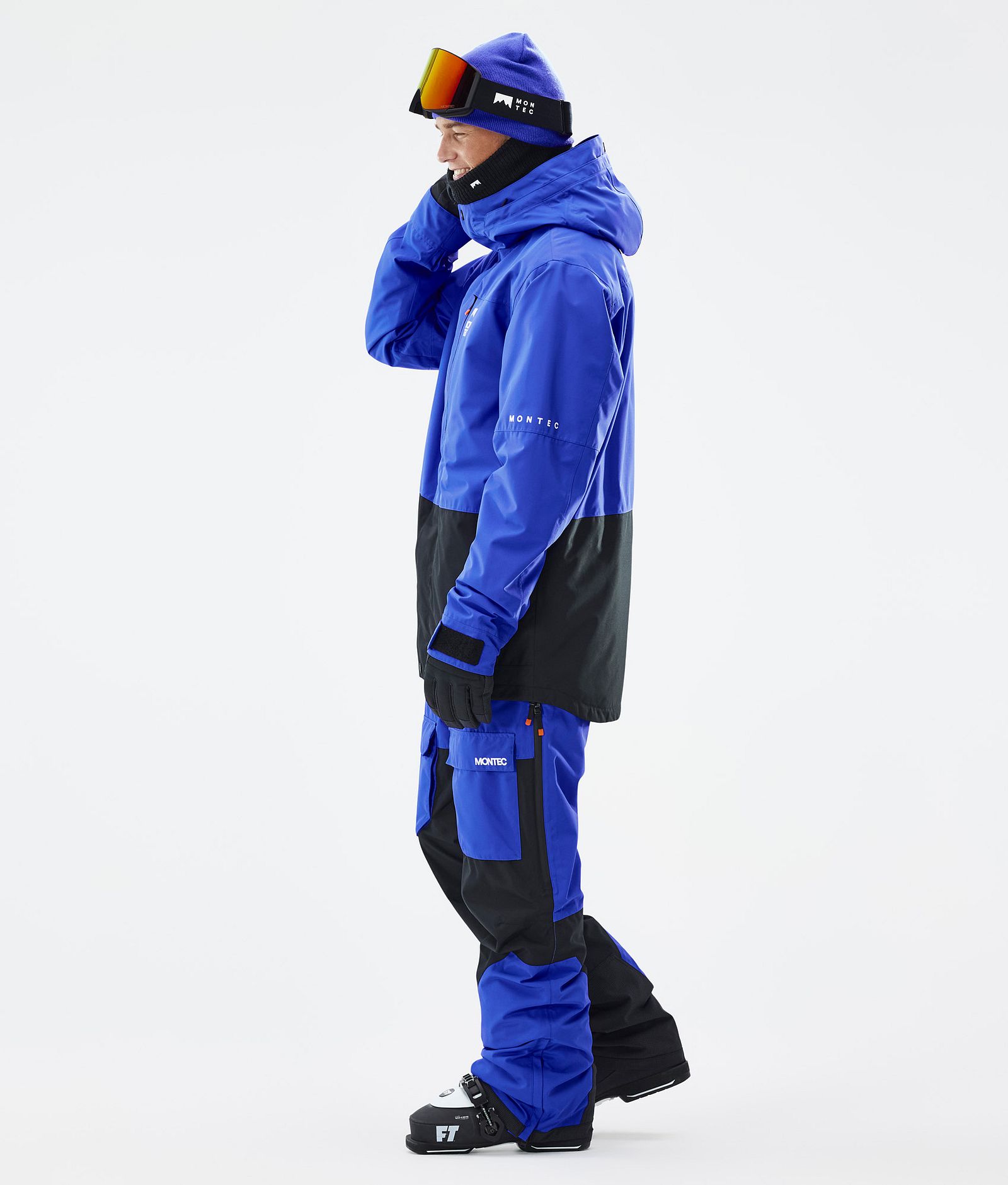 Montec Fawk Ski jas Heren Cobalt Blue/Black, Afbeelding 4 van 10