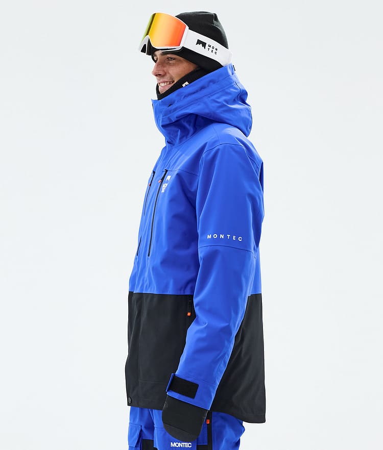 Montec Fawk Veste Snowboard Homme Cobalt Blue/Black, Image 6 sur 10