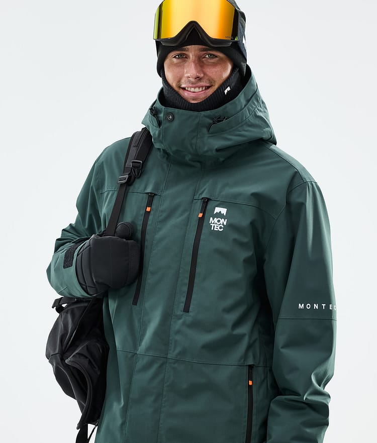 Montec Fawk Kurtka Snowboardowa Mężczyźni Dark Atlantic, Zdjęcie 2 z 10