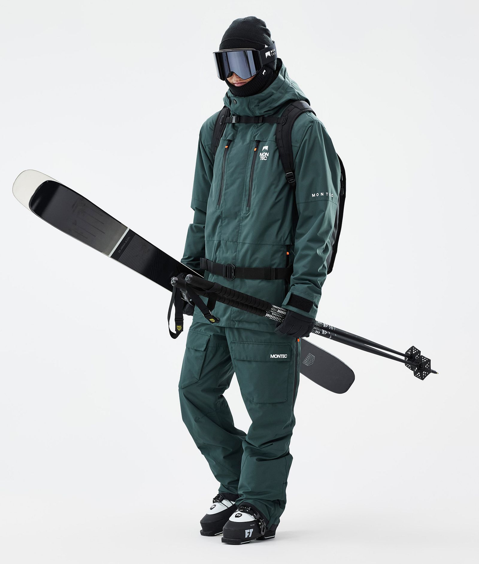 Montec Fawk Veste de Ski Homme Dark Atlantic, Image 3 sur 10