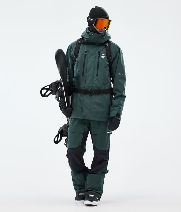 Montec Fawk Kurtka Snowboardowa Mężczyźni Dark Atlantic, Zdjęcie 3 z 10