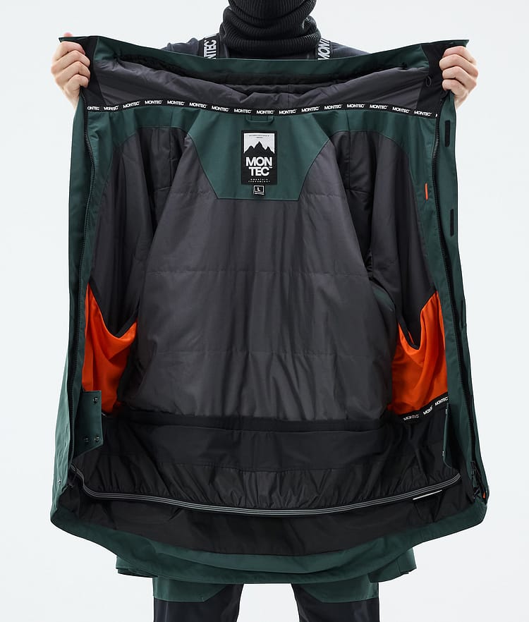 Montec Fawk Kurtka Snowboardowa Mężczyźni Dark Atlantic, Zdjęcie 10 z 10