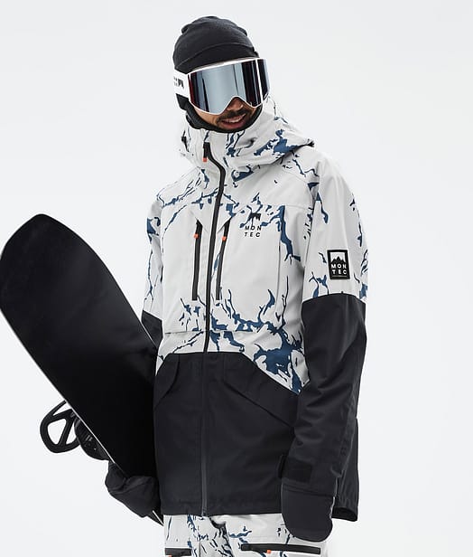 Montec Arch Kurtka Snowboardowa Mężczyźni Ice/Black