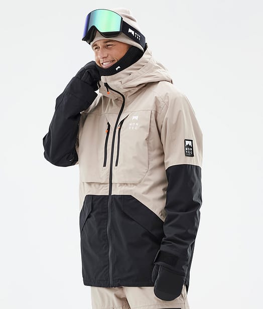 Montec Arch Ski Jacket Men Sand/Black