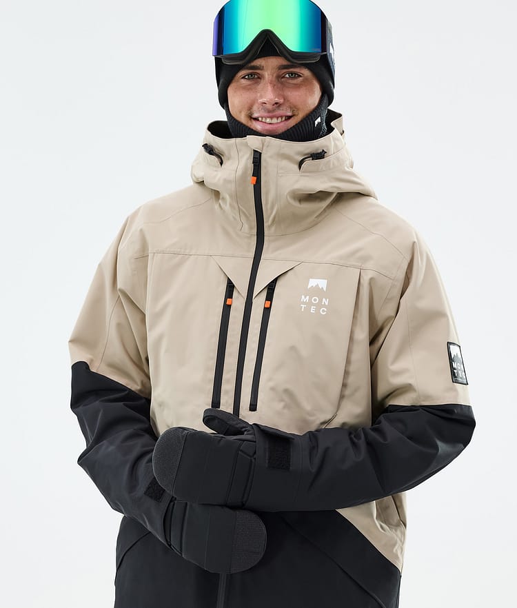 Montec Arch Veste Snowboard Homme Sand/Black, Image 2 sur 10