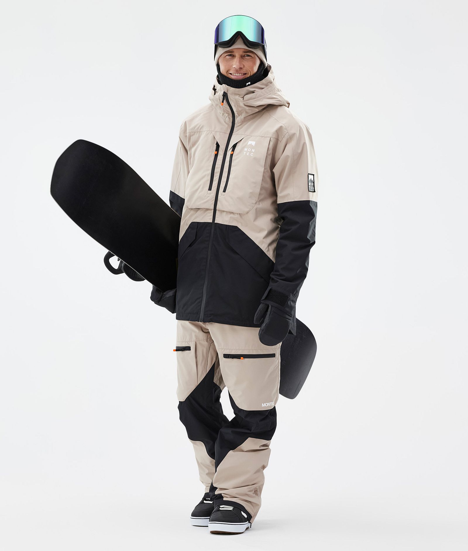 Montec Arch Giacca Snowboard Uomo Sand/Black, Immagine 2 di 9