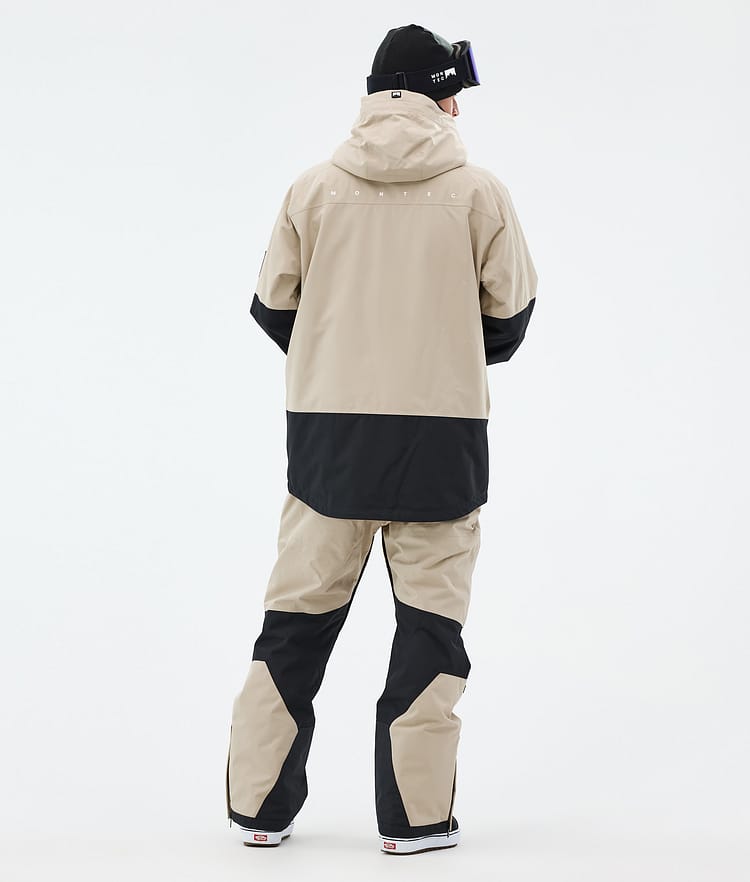 Montec Arch Veste Snowboard Homme Sand/Black, Image 5 sur 10