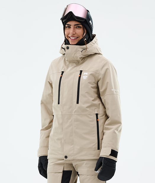 Montec Fawk W Giacca Snowboard Donna Sand
