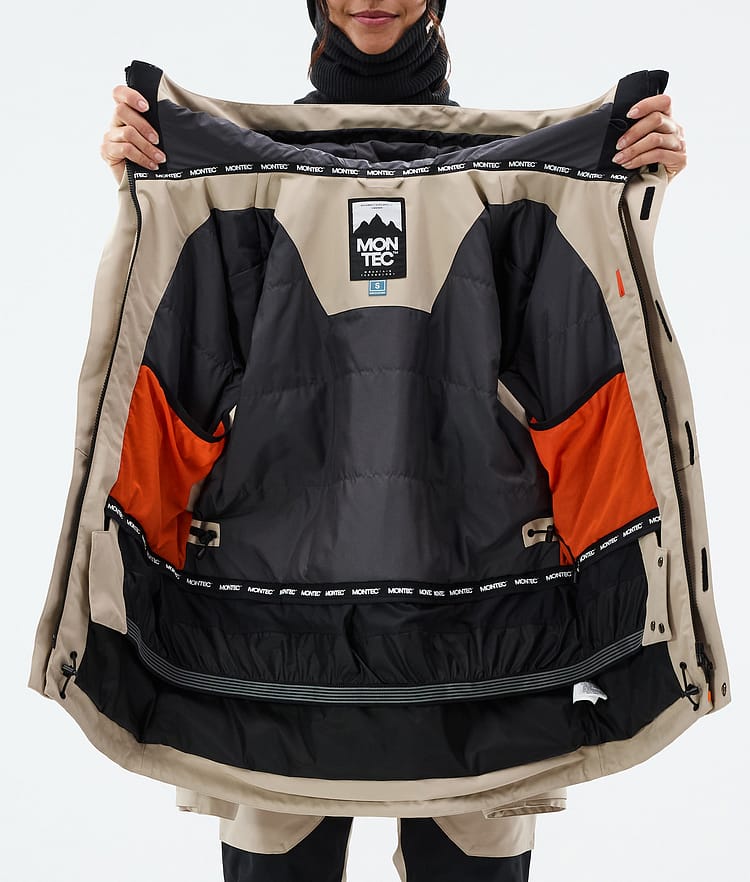 Montec Fawk W Ski jas Dames Sand, Afbeelding 10 van 10