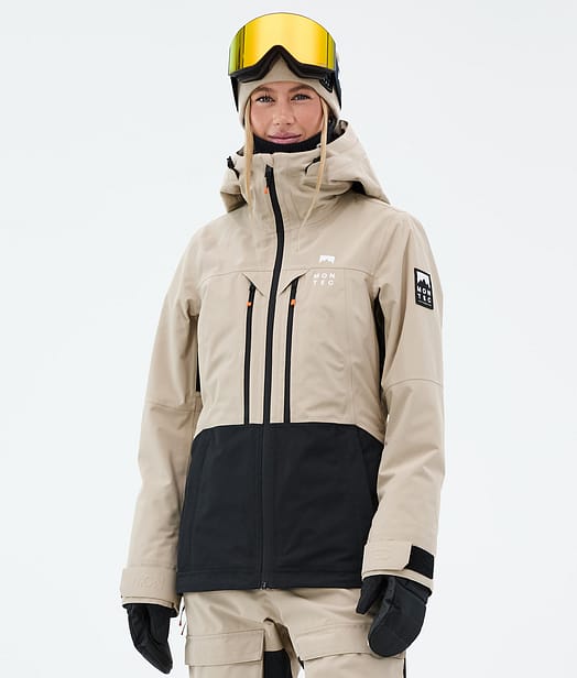 Montec Moss W Giacca Snowboard Donna Sand/Black