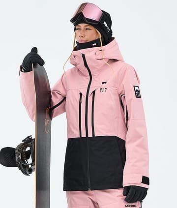 Montec Moss W Snowboard Jacket Soft Pink/Black