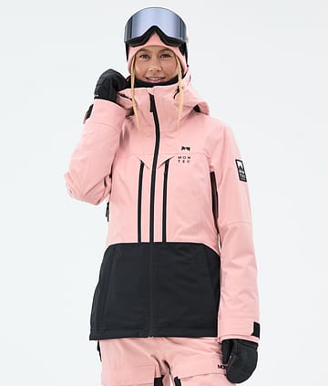 Montec Moss W Snowboard Jacket Women Soft Pink/Black