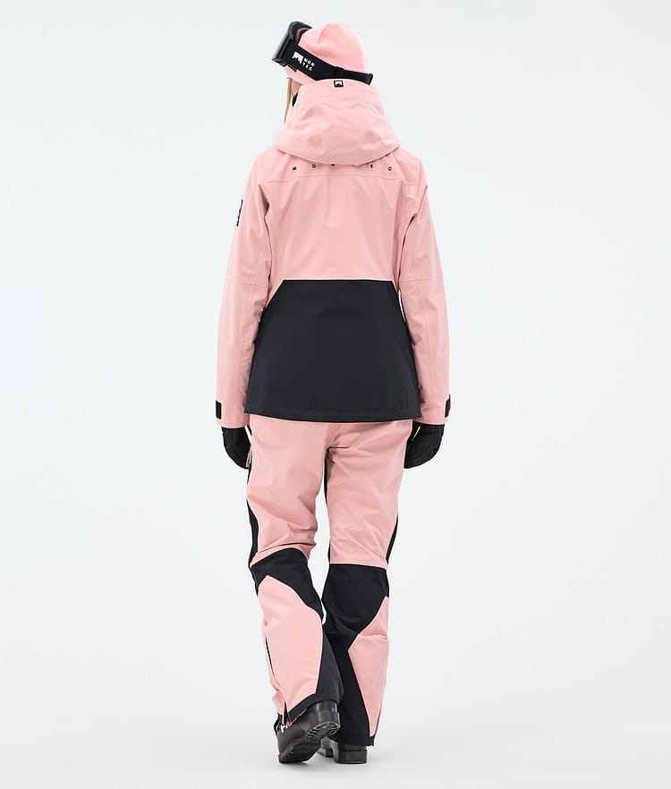 Montec Moss W Ski jas Dames Soft Pink/Black, Afbeelding 5 van 10
