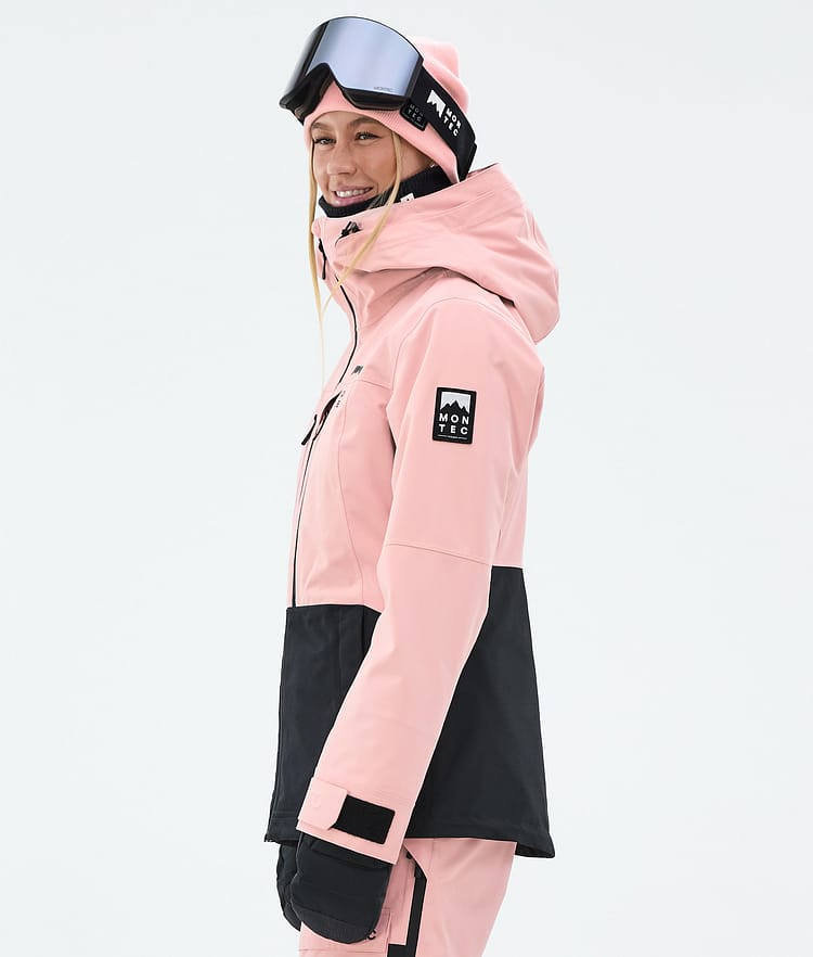Montec Moss W Ski jas Dames Soft Pink/Black, Afbeelding 6 van 10