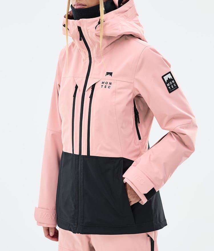 Montec Moss W Ski jas Dames Soft Pink/Black, Afbeelding 8 van 10