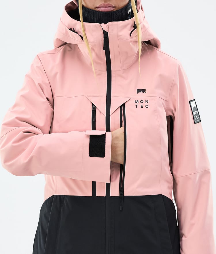 Montec Moss W Ski jas Dames Soft Pink/Black, Afbeelding 9 van 10