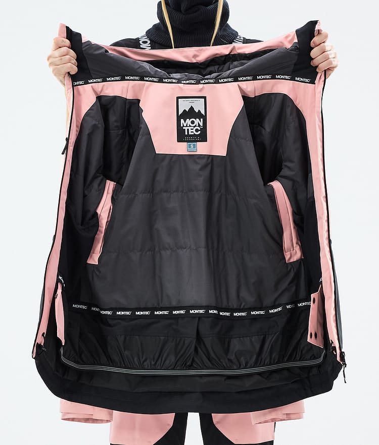 Montec Moss W Ski jas Dames Soft Pink/Black, Afbeelding 10 van 10