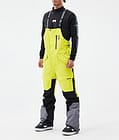 Montec Fawk Pantalones Snowboard Hombre Bright Yellow/Black/Light Pearl, Imagen 1 de 7