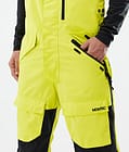 Montec Fawk Kalhoty na Snowboard Pánské Bright Yellow/Black/Light Pearl, Obrázek 5 z 7