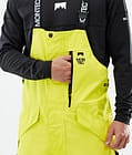 Montec Fawk Pantaloni Snowboard Uomo Bright Yellow/Black/Light Pearl, Immagine 6 di 7