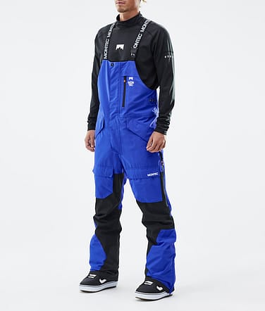 Montec Fawk Pantaloni Snowboard Uomo Cobalt Blue/Black Renewed