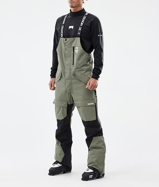 Montec Fawk Ski Pants Men Greenish/Black