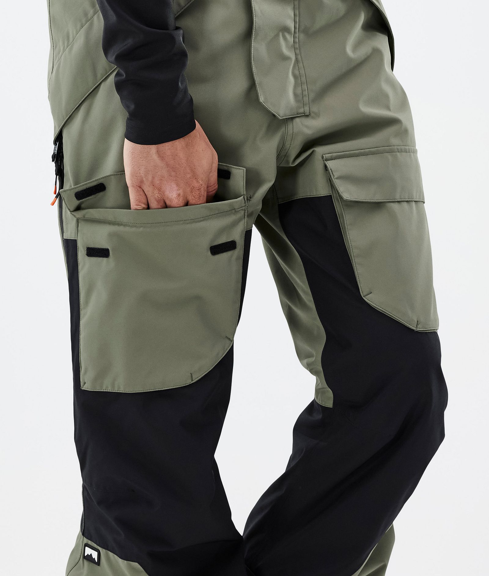 Montec Fawk Snowboard Pants Men Greenish/Black, Image 7 of 7