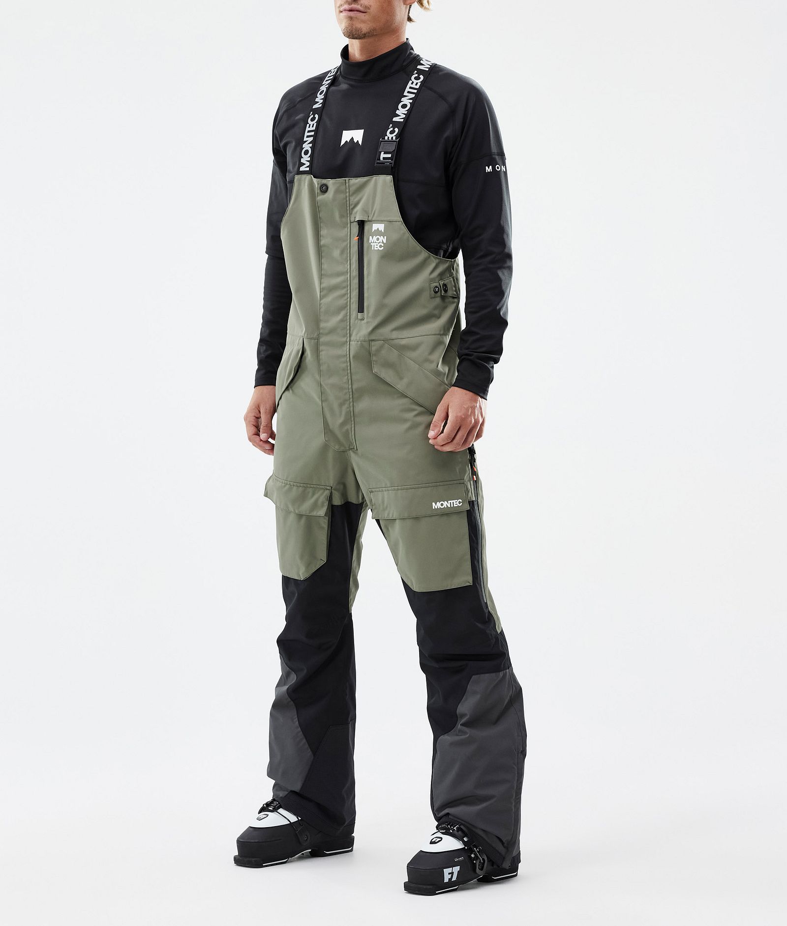 Montec Fawk Ski Pants Men Greenish/Black/Phantom, Image 1 of 7