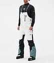 Montec Fawk Pantalon de Ski Homme Old White/Black/Atlantic