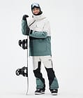 Montec Fawk Snowboard Bukser Herre Old White/Black/Atlantic, Billede 2 af 7