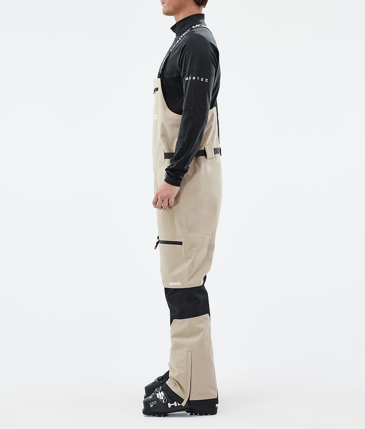 Montec Arch Pantalon de Ski Homme Sand/Black, Image 3 sur 7