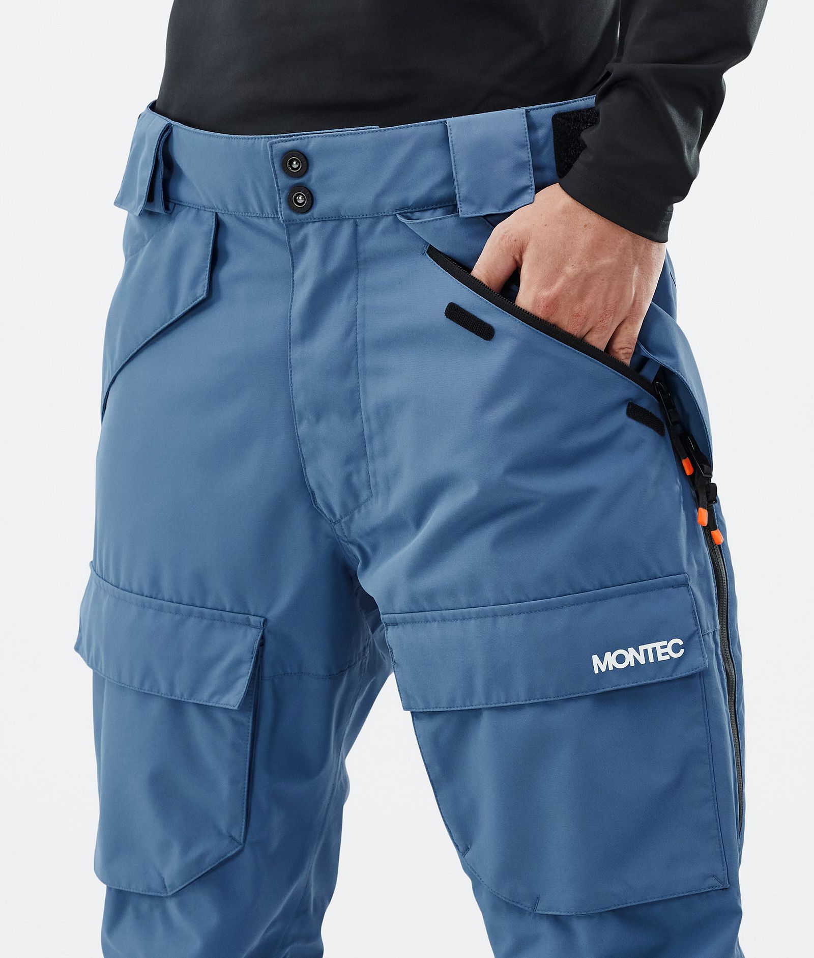 Montec Kirin Pantaloni Snowboard Uomo Blue Steel, Immagine 5 di 6