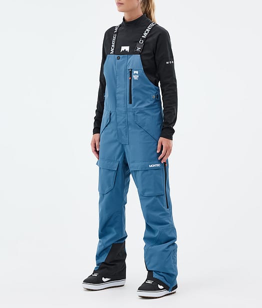 Montec Fawk W Snowboard Broek Dames Blue Steel