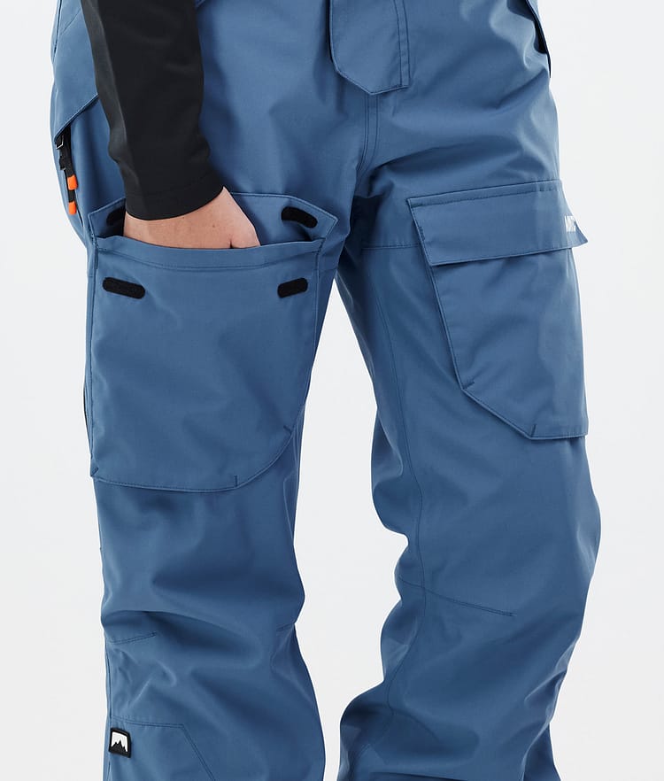 Montec Fawk W Ski Pants Women Light Grey/Black/Metal Blue