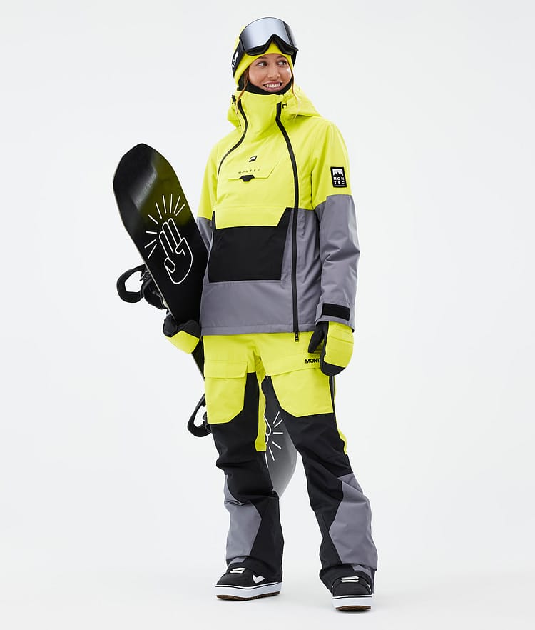Montec Fawk W Snowboard Pants Women Gold