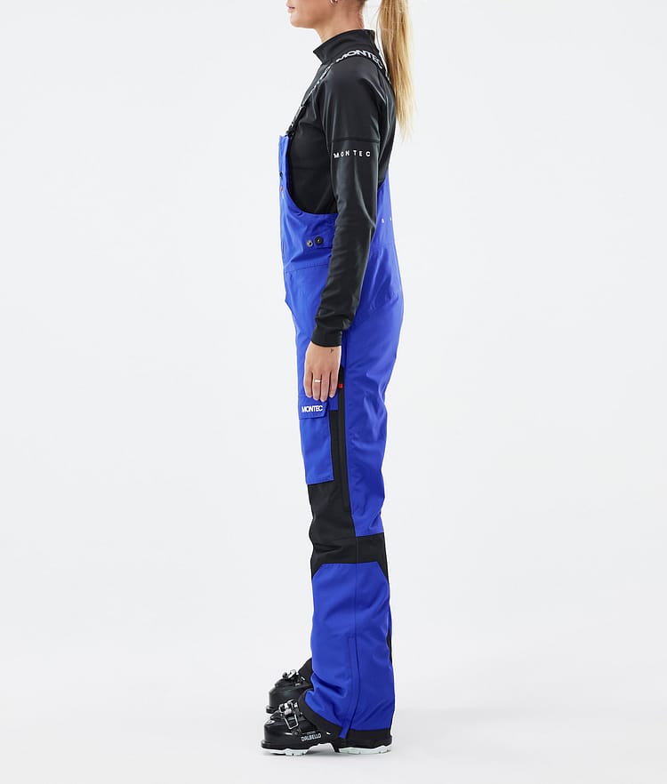 Montec Fawk W Ski Pants Women Light Grey/Black/Cobalt Blue