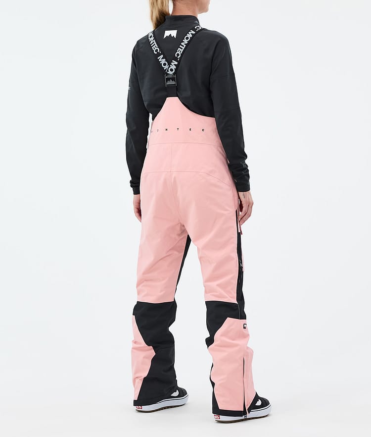 Montec Fawk W Spodnie Snowboardowe Kobiety Soft Pink/ Black, Zdjęcie 5 z 8