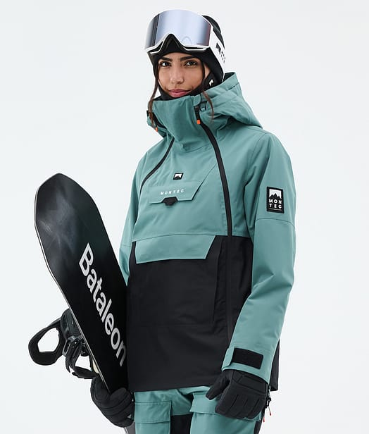 Montec Doom W Veste Snowboard Femme Atlantic/Black