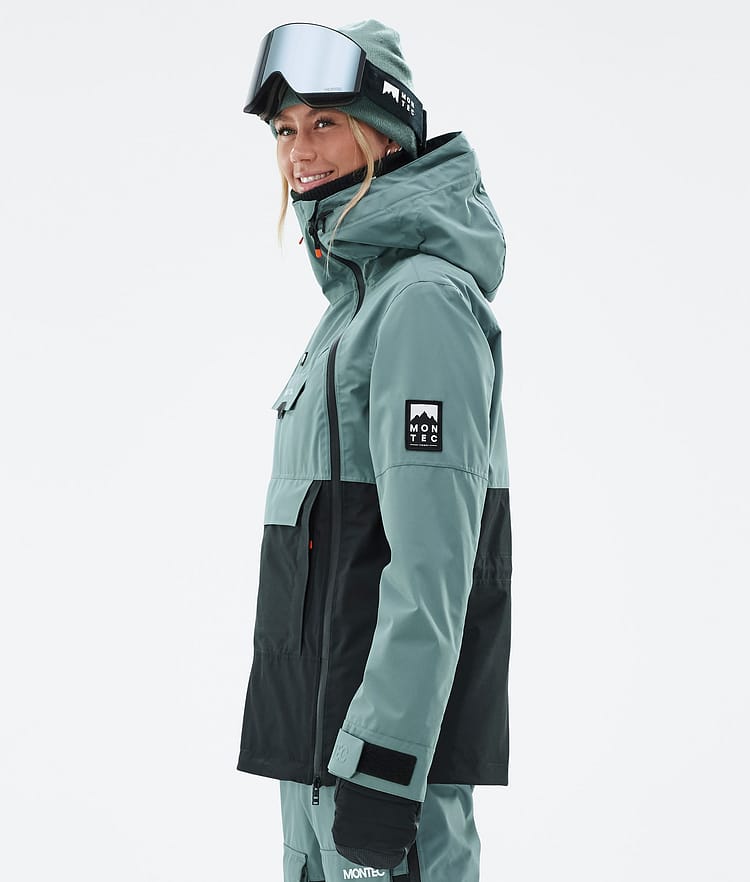 Montec Doom W Ski Jacket Women Olive Green/Black/Greenish