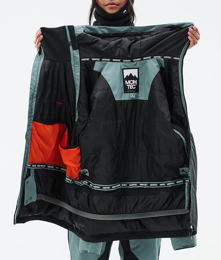 Montec Doom W Kurtka Narciarska Kobiety Atlantic/Black, Zdjęcie 10 z 10
