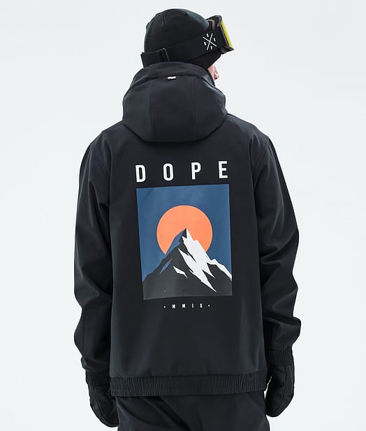 Dope Yeti Snowboardjacke Herren Aphex Black