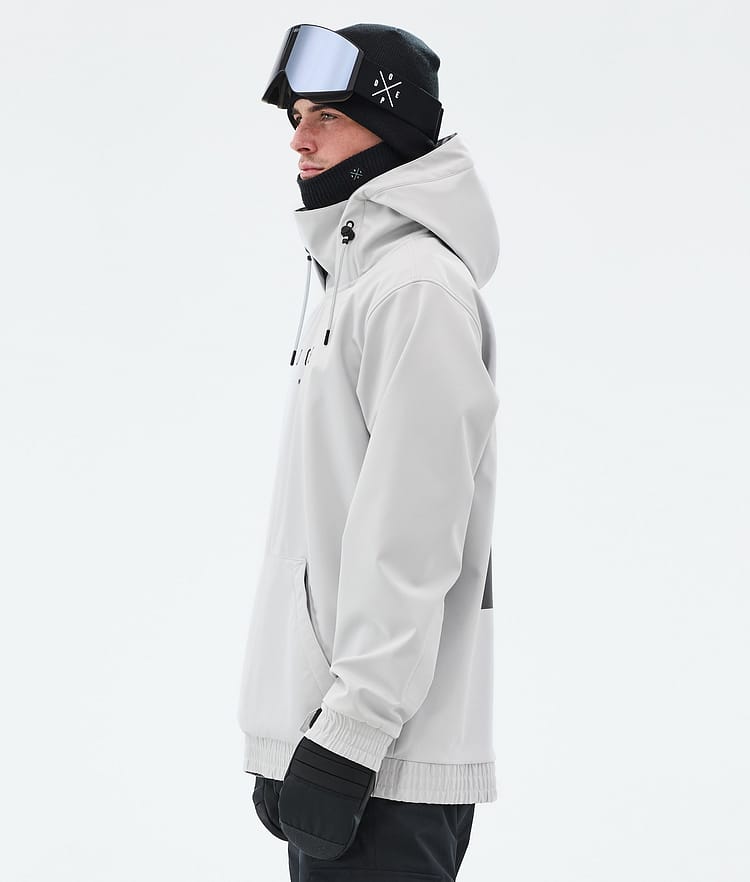 Dope Yeti Veste Snowboard Homme Aphex Light Grey, Image 7 sur 8