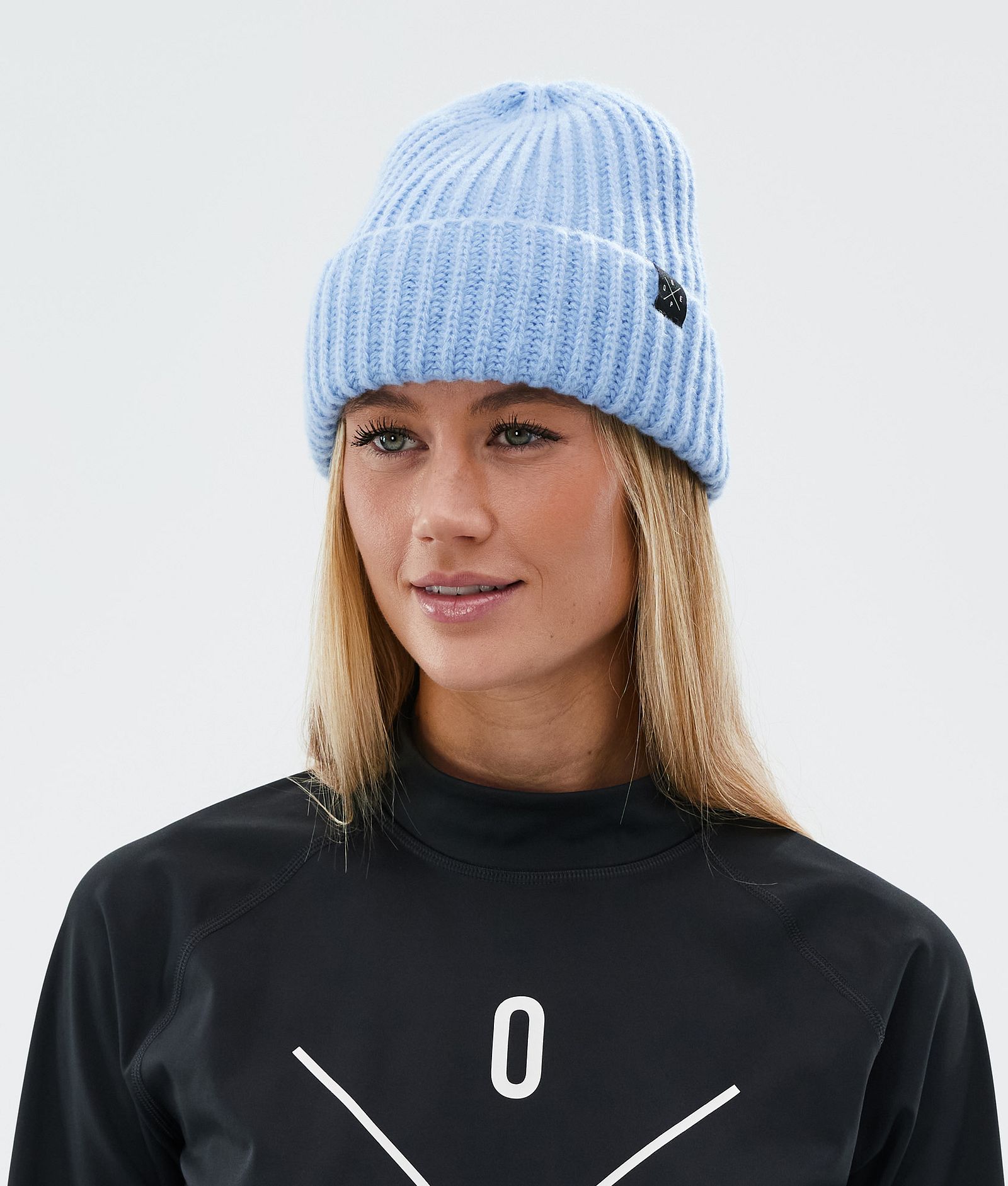 Dope Chunky Beanie Light Blue, Image 3 of 3