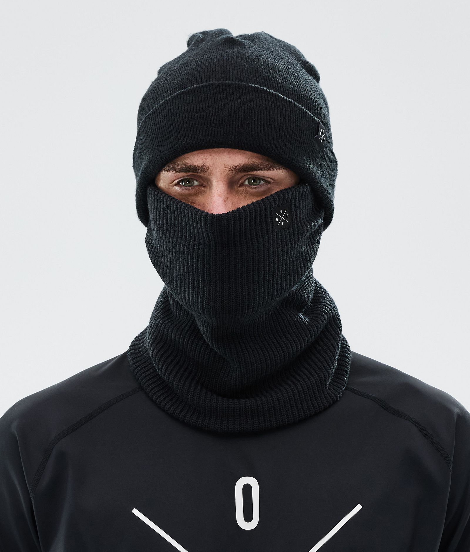 Dope 2X-Up Knitted Ochraniacze na Twarz Black, Zdjęcie 2 z 3