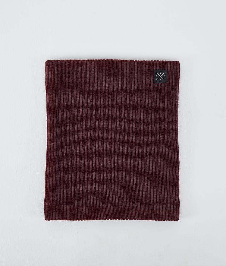 Dope 2X-Up Knitted Facemask Burgundy, Image 1 of 3