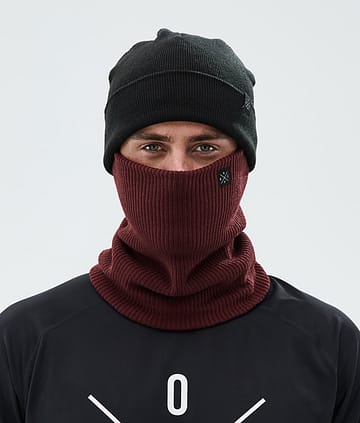 Dope 2X-Up Knitted Facemask Burgundy