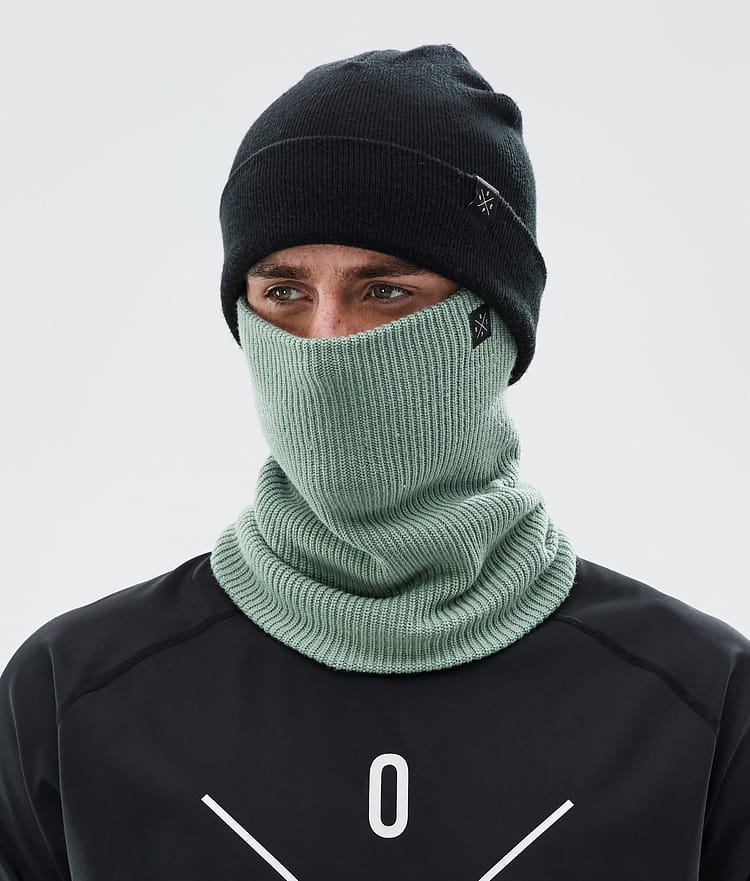 Dope 2X-Up Knitted Facemask Faded Green, Image 2 of 3